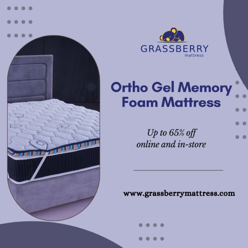 How Ortho Gel Memory Foam Mattresses Improve Your Sleep Quality