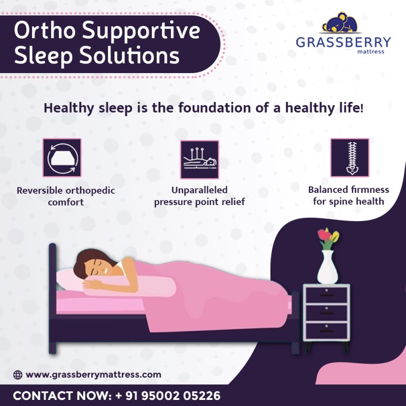 Why Ortho Supportive Sleep Solutions are Key to Better Sleep