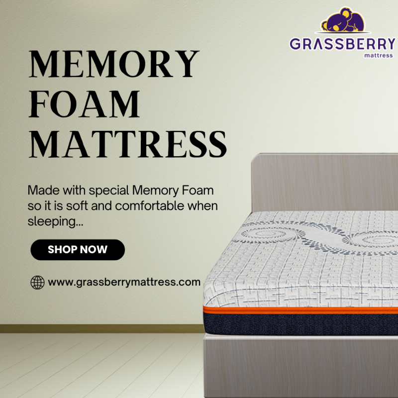 How Grassberry Memory Foam Mattresses Improve Sleep Quality?