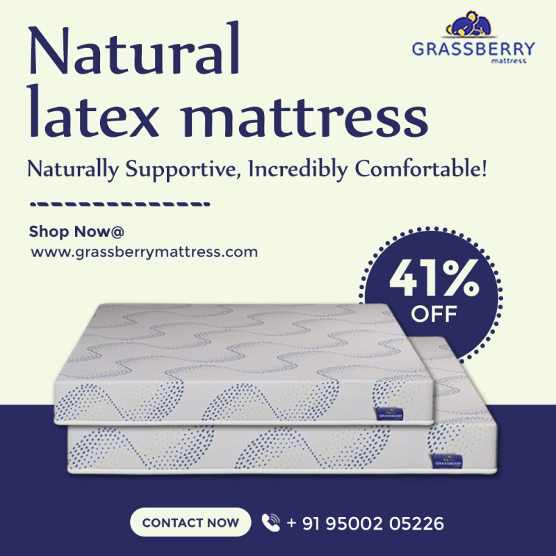 Sleep Better with a King Size Natural Latex Mattress