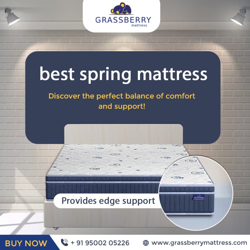 Why Do You Buy the Best Spring Mattress for Long-Lasting Better Sleep?