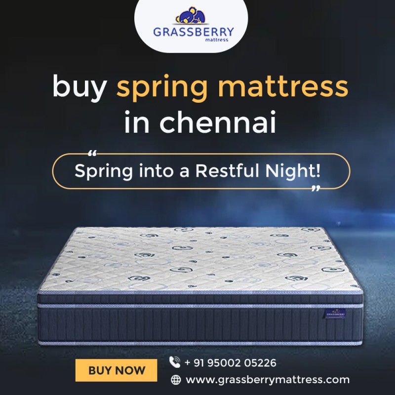 How to Buy the Best Spring Mattress in Chennai for a Better Night's Sleep