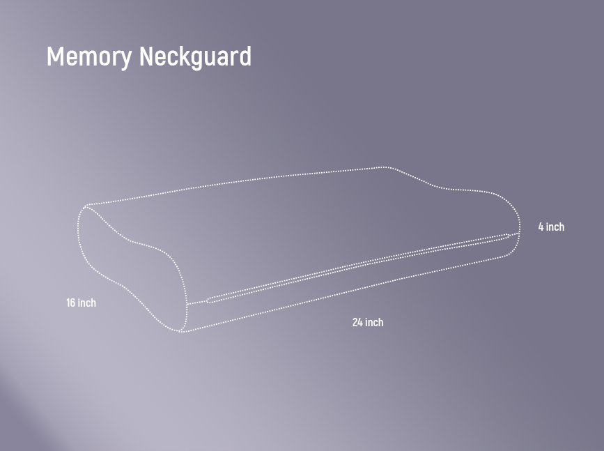 Memory Neck Guard Pillow